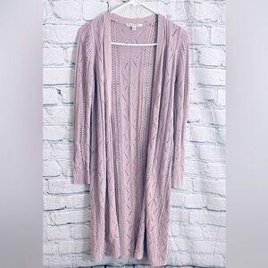 Cyrus lavender long cardigan XS 🦄👩🏻‍🎤